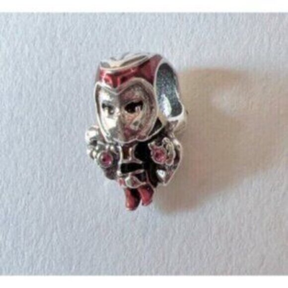 Marvel Scarlet Witch Charm Charms for Pandora Bracelet Necklace S925 Silver - Picture 4 of 5